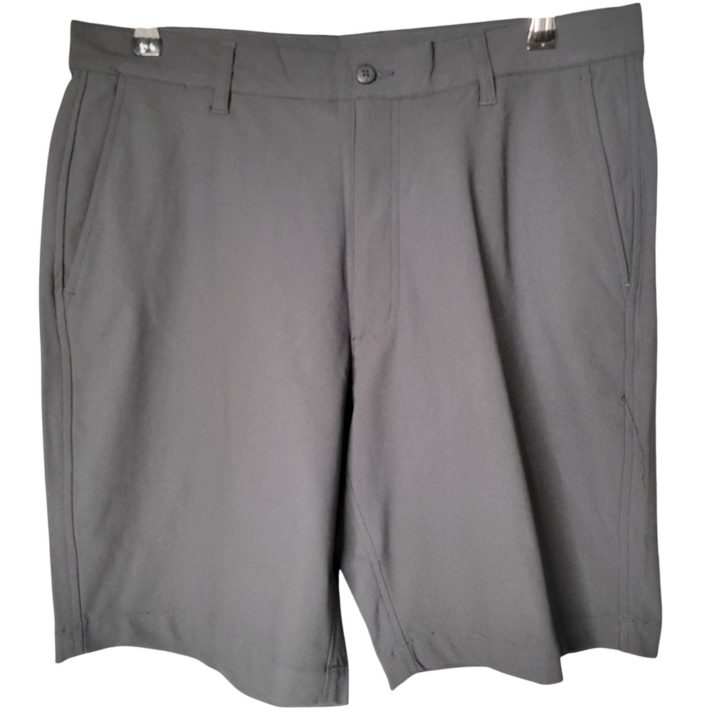 FootJoy Performance Golf Shorts Mens W34 Black 100% Polyester SKU 26869